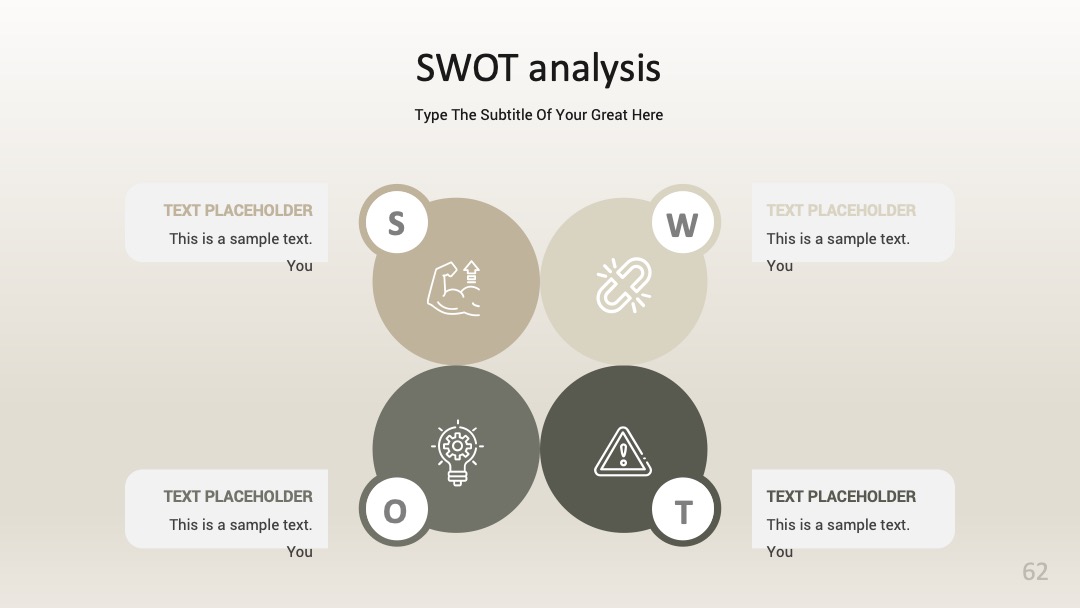 企业长期战略规划SWOT分析PPT模板免费下载