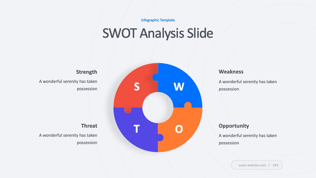 个人职业规划通用职业发展规划SWOT分析PPT模板免费下载