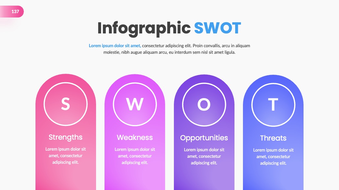团队任务分配SWOT信息整理PPT模板免费下载