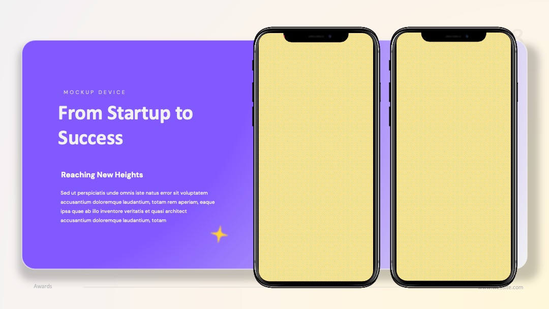 企业商务培训创业成功案例分享PPT模板免费下载