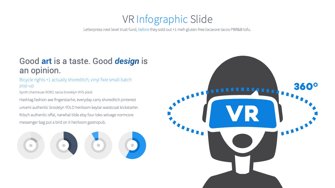 VR艺术设计阐述PPT模板免费下载
