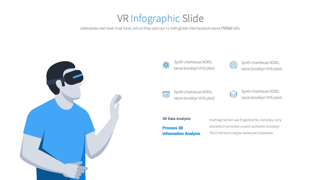 VR3D信息分析说明PPT模板免费下载