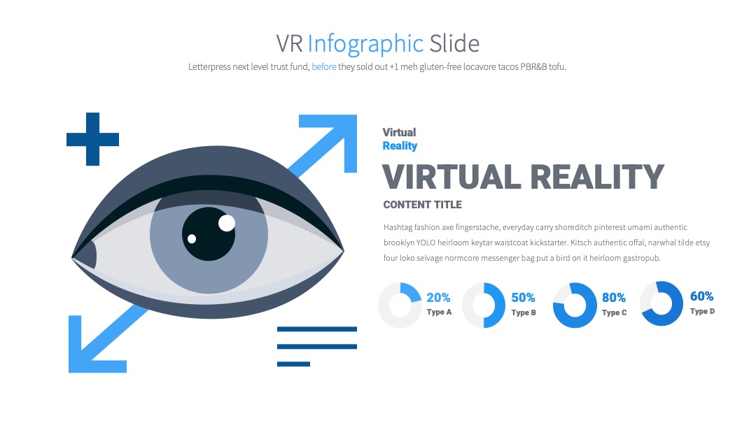 VR视觉相关数据报告PPT模板免费下载