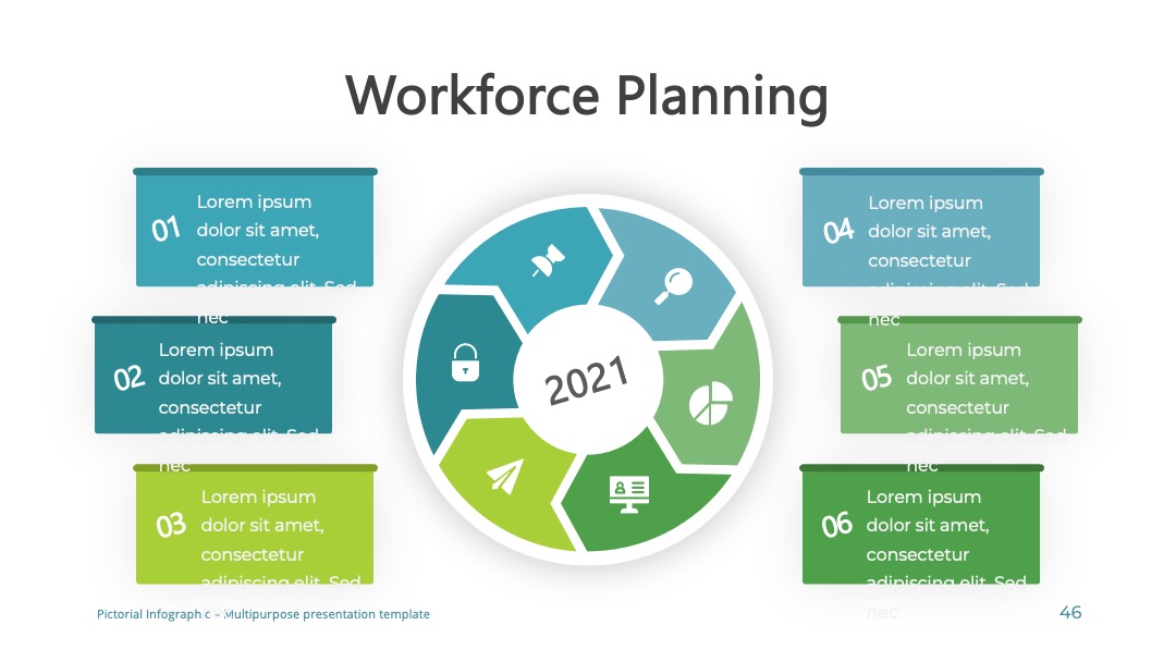 workforce规划流程PPT模板免费下载