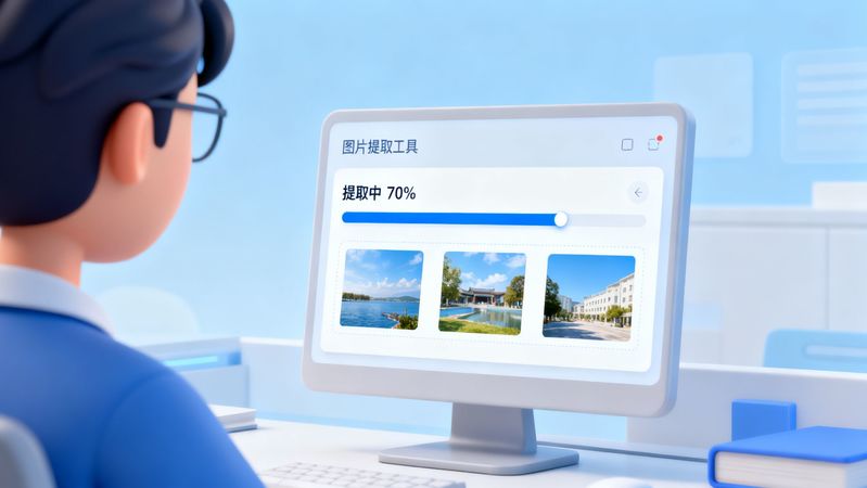 免费在线PPT图片提取工具